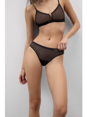 Intimissimi Invisible Touch Tulle Brazilian Briefs