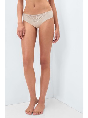 Intimissimi Pretty Flowers Seamless Lace Cotton Briefs