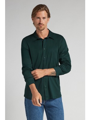 Intimissimi Mercerized Cotton Shirt Filo Premium