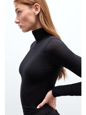Intimissimi Turtleneck Modal Cashmere Ultralight Sweater