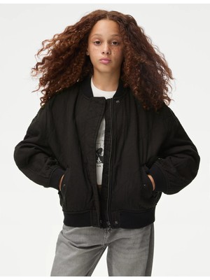 Marks & Spencer Regular Fit Bomber Jacket (6-16 Years)