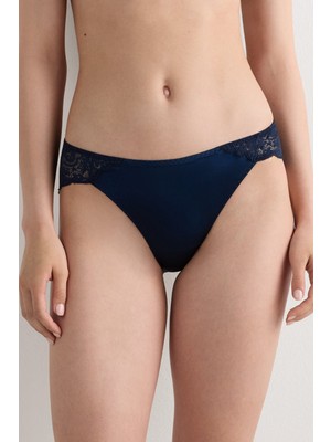Intimissimi Silk And Lace Briefs
