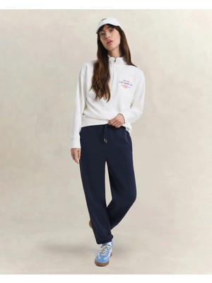 Gant Women's Navy Regular Fit Sweatpants
