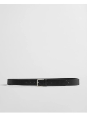 Gant Men's Black Leather Belt
