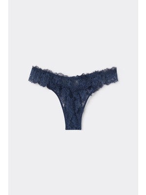 Intimissimi Fanciful Flowers 80S Style Brazilian Briefs