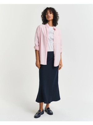 Gant Women's Navy Regular Fit Skirt