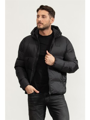 Ea7 Men's Bomber Jacket Black