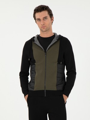 Cacharel Black Regular Fit Knit Cardigan