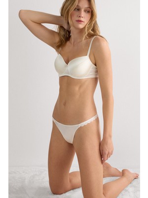 Intimissimi Silk And Lace Thong
