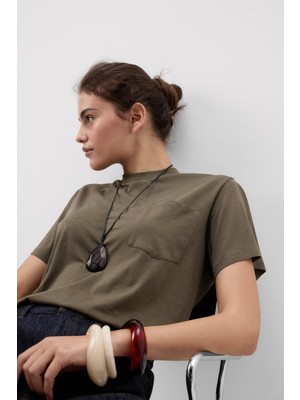 Intimissimi Ultrafresh Cotton Short Sleeve T-Shirt With Pocket