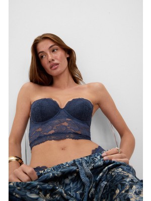 Intimissimi Fanciful Flowers Giada Strapless Bustier