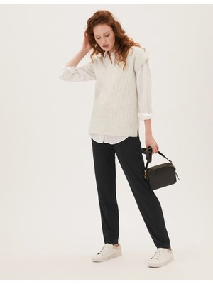 Marks & Spencer Tapered Fit Knitted Trousers