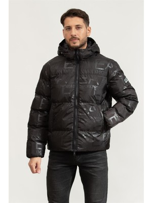 Ea7 Men's Bomber Jacket Black