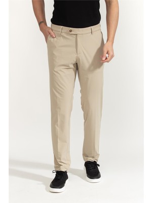 Boss P-GENIUS-EW-WG-253F Men's Chino Pants Beige