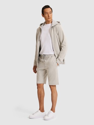 Cacharel Stone Slim Fit Cotton Blend Knit Shorts