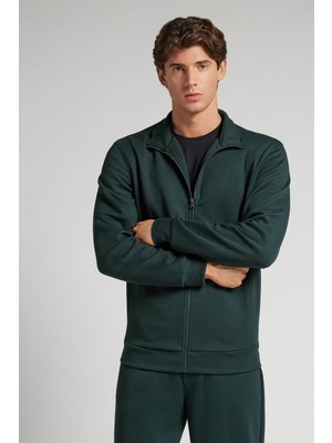 Intimissimi Zip-Up Technical Sweatshirt