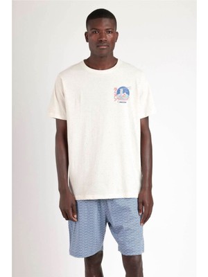 Admas Men's Pajama Set White