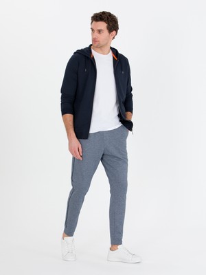 Cacharel Navy New Slim Fit Sweatpants