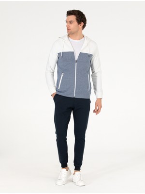 Cacharel Navy New Slim Fit Sweatpants
