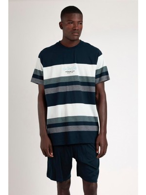 Admas Men's Pajama Set Blue