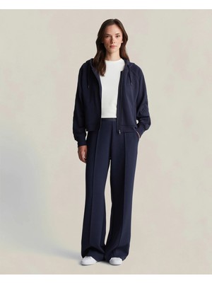 Gant Women's Navy Regular Fit Sweatpants