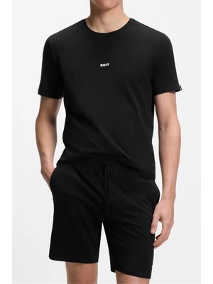 Boss Unique T-Shirtt Men's Pajama Top Black