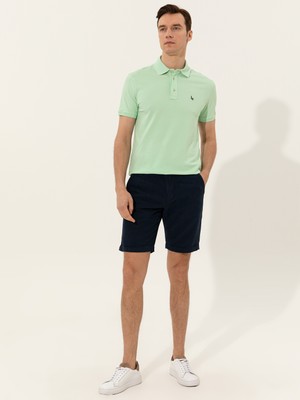 Cacharel Navy Woven Shorts