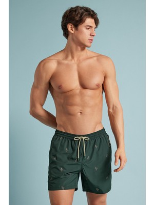Intimissimi Flamingo Embroidered Swim Shorts