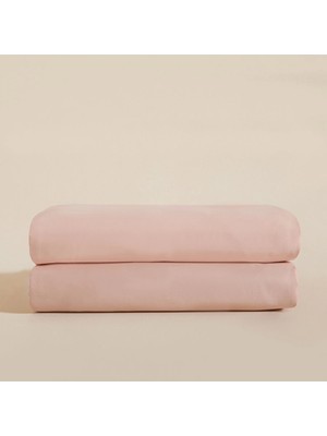 Chakra Classic Bamboo Double Fitted Sheet 160X200 cm Salmon