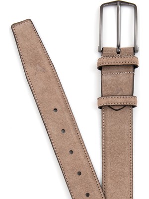 Cacharel Beige Casual Suede Leather Belt