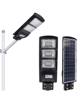 Tr 200W LED Solar Sokak Armatürü(Sensörlü)| Solar Sokak Lambası | Güneş Enerjili Sokak Lambası