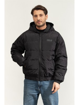 Versace Jeans Couture Ny 50D Men's Puffer Jacket Black