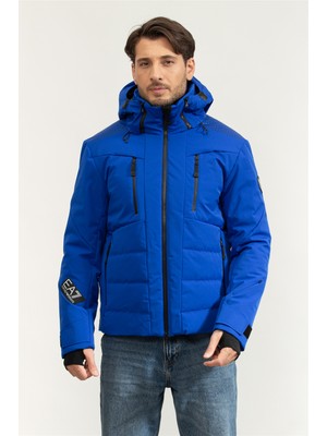 Ea7 Men's Jacket Blue