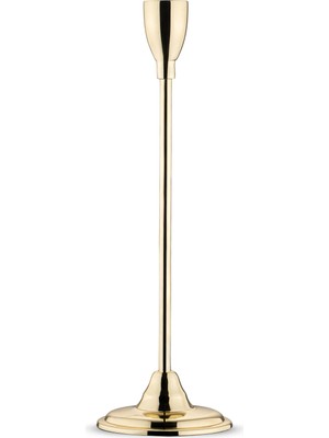 Jumbo Fortuna Gold Large Candle Holder - Gold