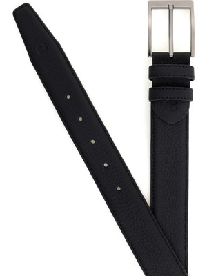 Cacharel Black Classic Leather Belt