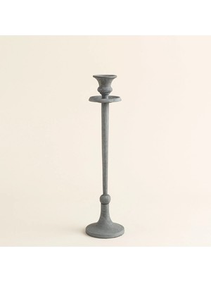 Chakra Hanner Candlestick L Grey