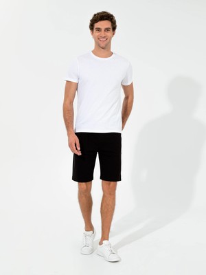 Cacharel Black Comfort Fit Knit Shorts