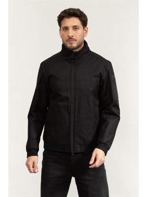 Boss Ow Hexatech Men's Bomber Jacket Black