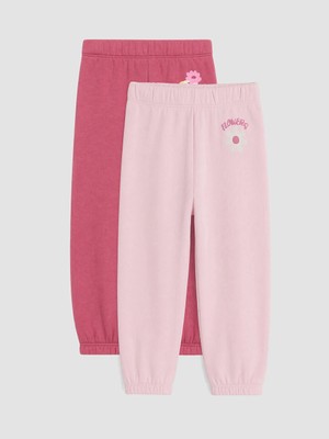 Lc Waikiki Yeni Sezon Pembe Baskılı Kız Çocuk Tayt