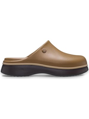 Crocs 214273 Dylan Notched Clog Karamel Unisex Terlik