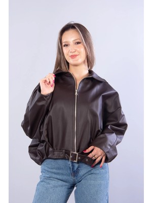 Mckanzie 2786 Beli Kemerli Deri Mont