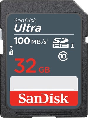 Sandisk 32GB Sandısk Ultra Sdhc 100MB/S SDSDUNR-032G-GN3IN