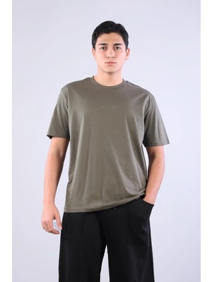 Mckanzie 2271 Baskı 4 O yaka 24*1 Süprem Oversize T-shirt