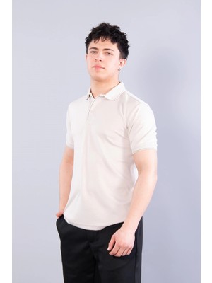 Mckanzie 4668 Yaka Kol Ucu Noktalı Modal T-shirt