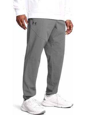 Under Armour Ua Vibe Woven Jogger Gri Erkek Eşofman Alt 1386557-025