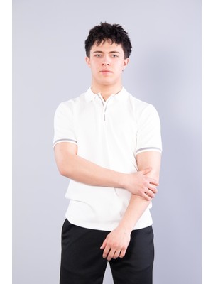Mckanzie 4667 Yakalı Modal T-shirt