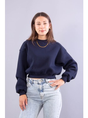 Mckanzie 2705 Reglan Kol Altı Ribanalı Kısa Sweat