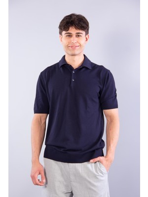 Mckanzie 10046 Polo Yaka Düğmeli Kısa Kol T-shirt