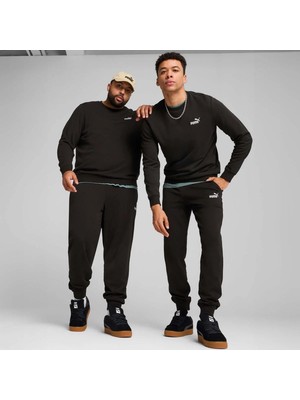 Puma Ess No. 1 Logo Sweatpants Tr cl Siyah Erkek Eşofman Alt 68260801
