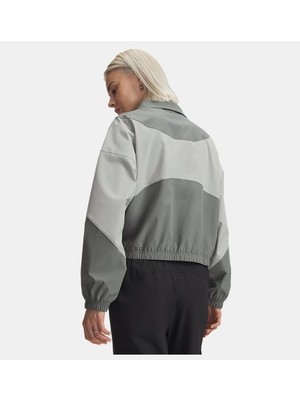 Under Armour Ua Rival Woven Jacket Yeşil Kadın Ceket 1389631-709